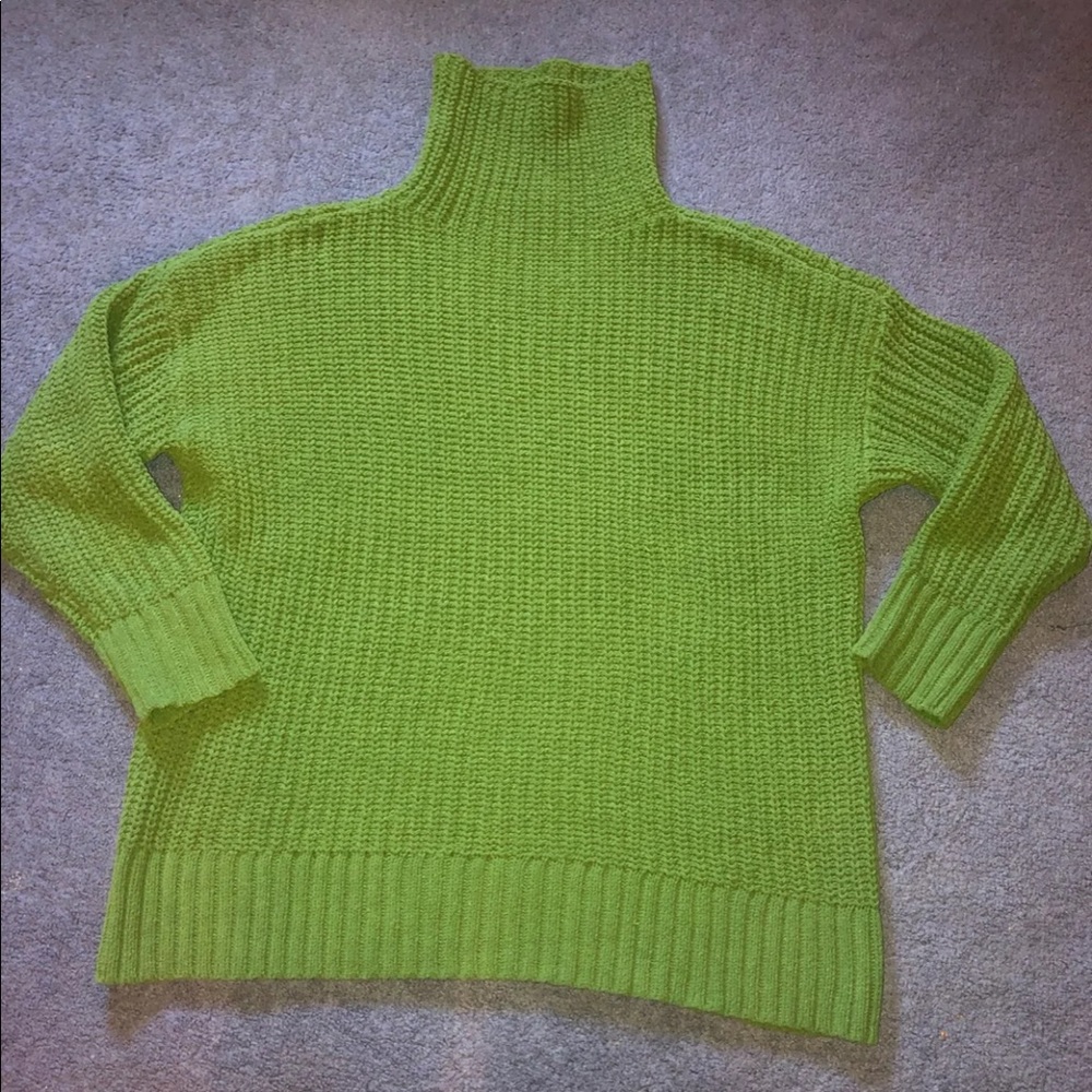Aerie Oversized Chenille Turtleneck Sweater